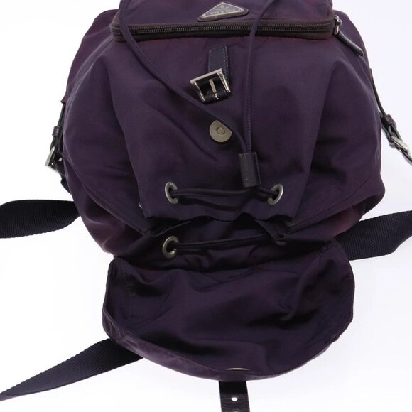 PRADA Backpack Nylon Purple Auth 83697 - Picture 13 of 16